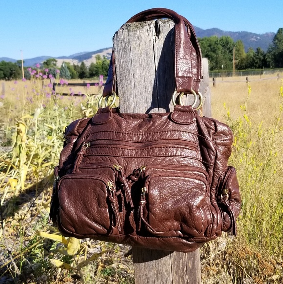 Marc Ecko Bags | Nwot Red By Marc Ecko Shoulder Bag W Pockets | Poshmark